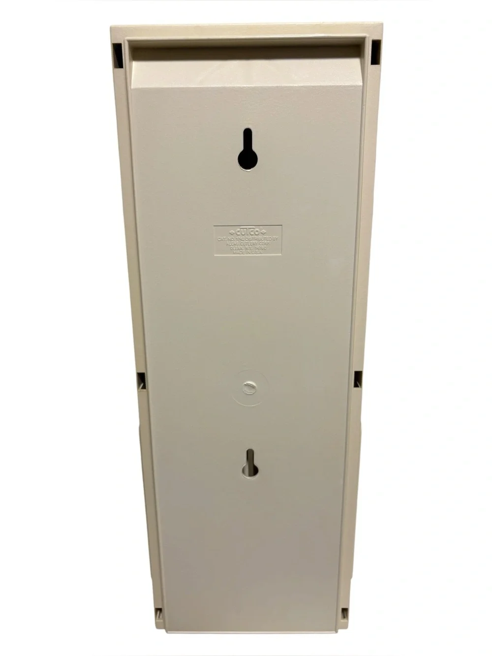 Cutco Plastic Wall Rack Hanging Knife Storage Holder #1742 USA Cream Color